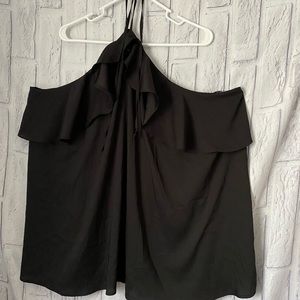 Black Halter Top